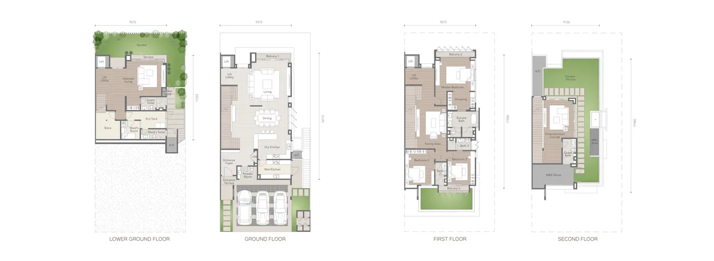 Pelan Astana Residence @ Presint 8