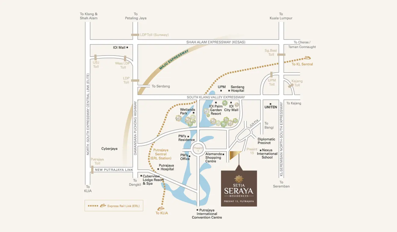 Pelan Setia Seraya Residences @ Presint 15