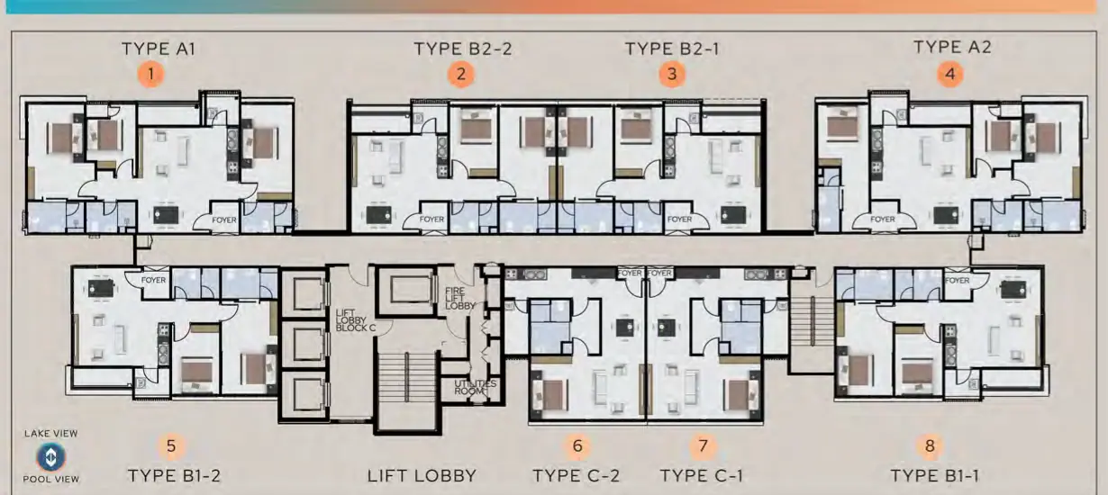 Pelan Terra Residences