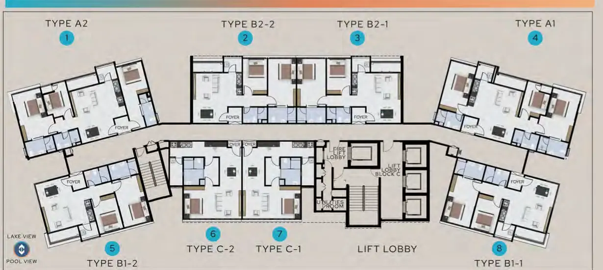 Pelan Terra Residences
