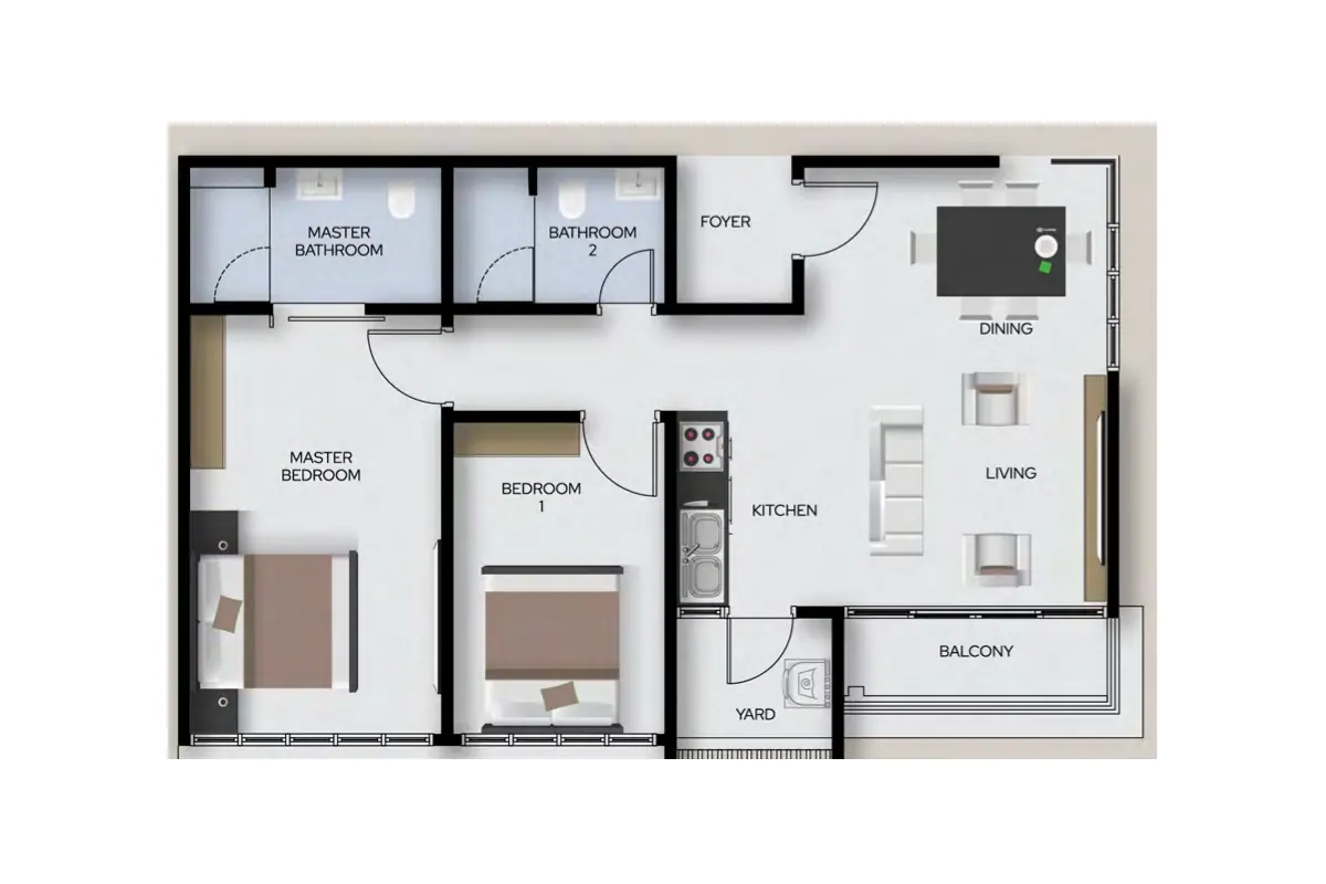 Pelan lantai — Terra Residences