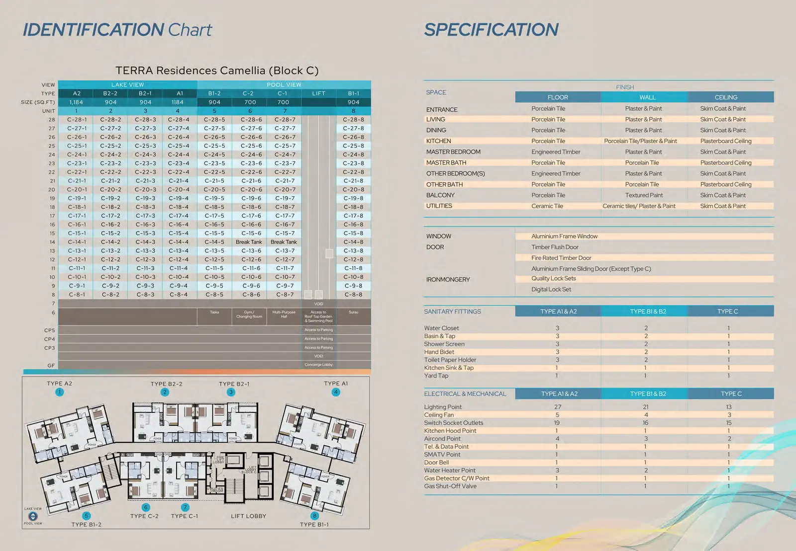 Carta unit — Terra Residences